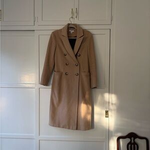 TOPSHOP | Camel Winter Coat